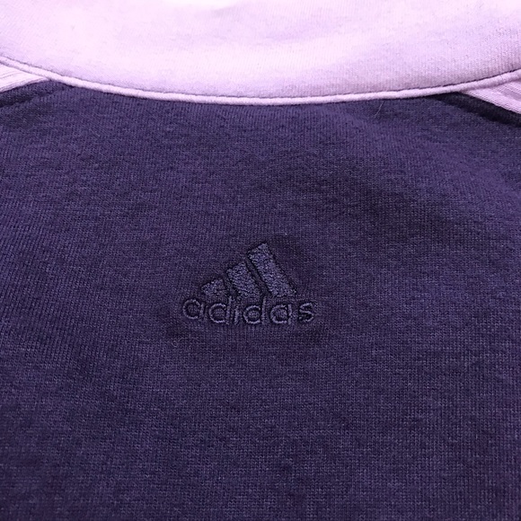 Adidas Purple & Lilac ClimaLite 1/2-Zip Jacket - Picture 6 of 7